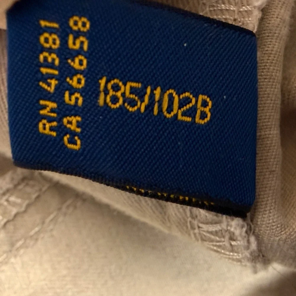 Polo Ralph Lauren Stretch Classic Fit Chino Pants Drawstring XLT Khaki‎ Prepster