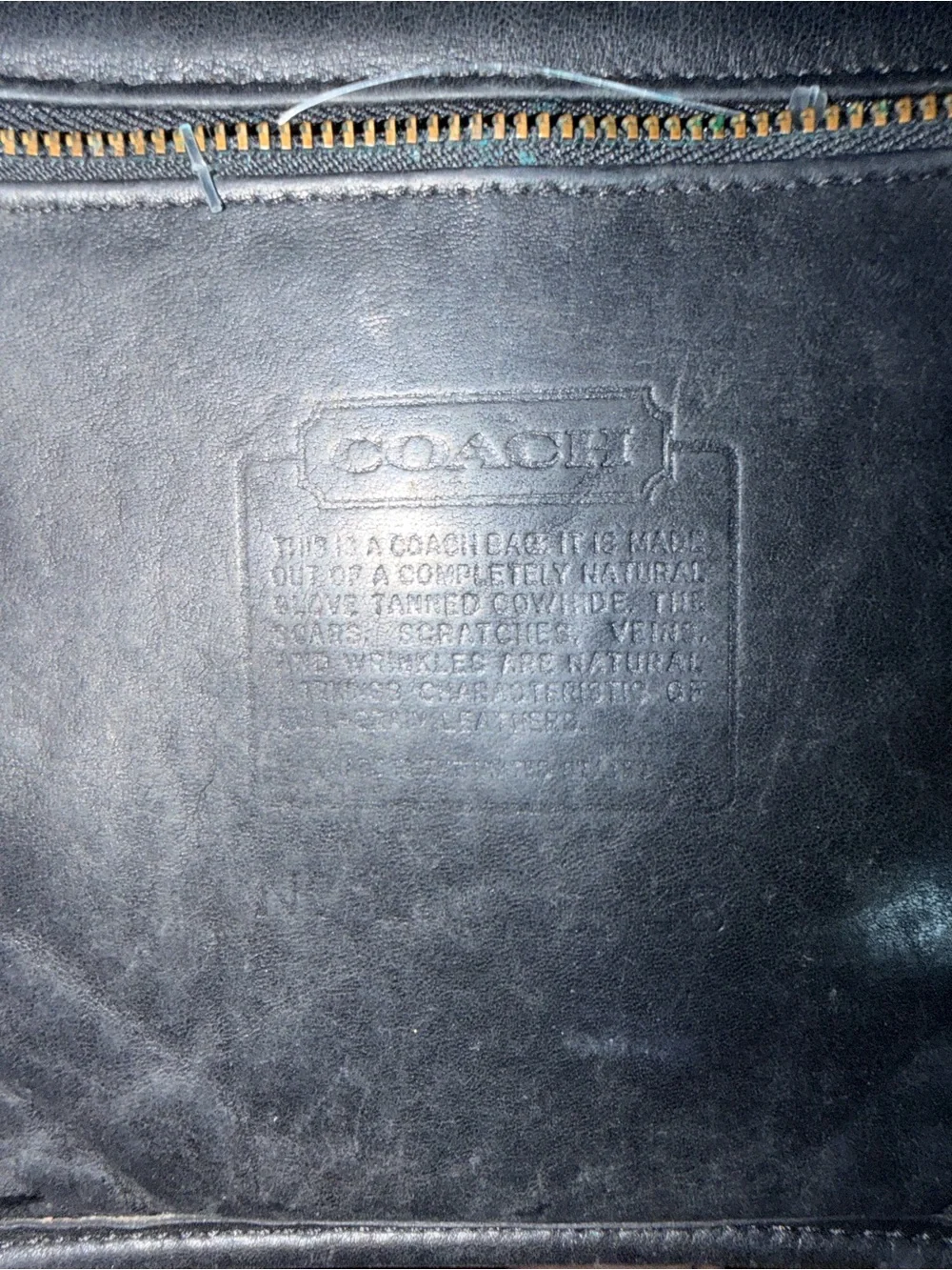 Coach vintage bucket