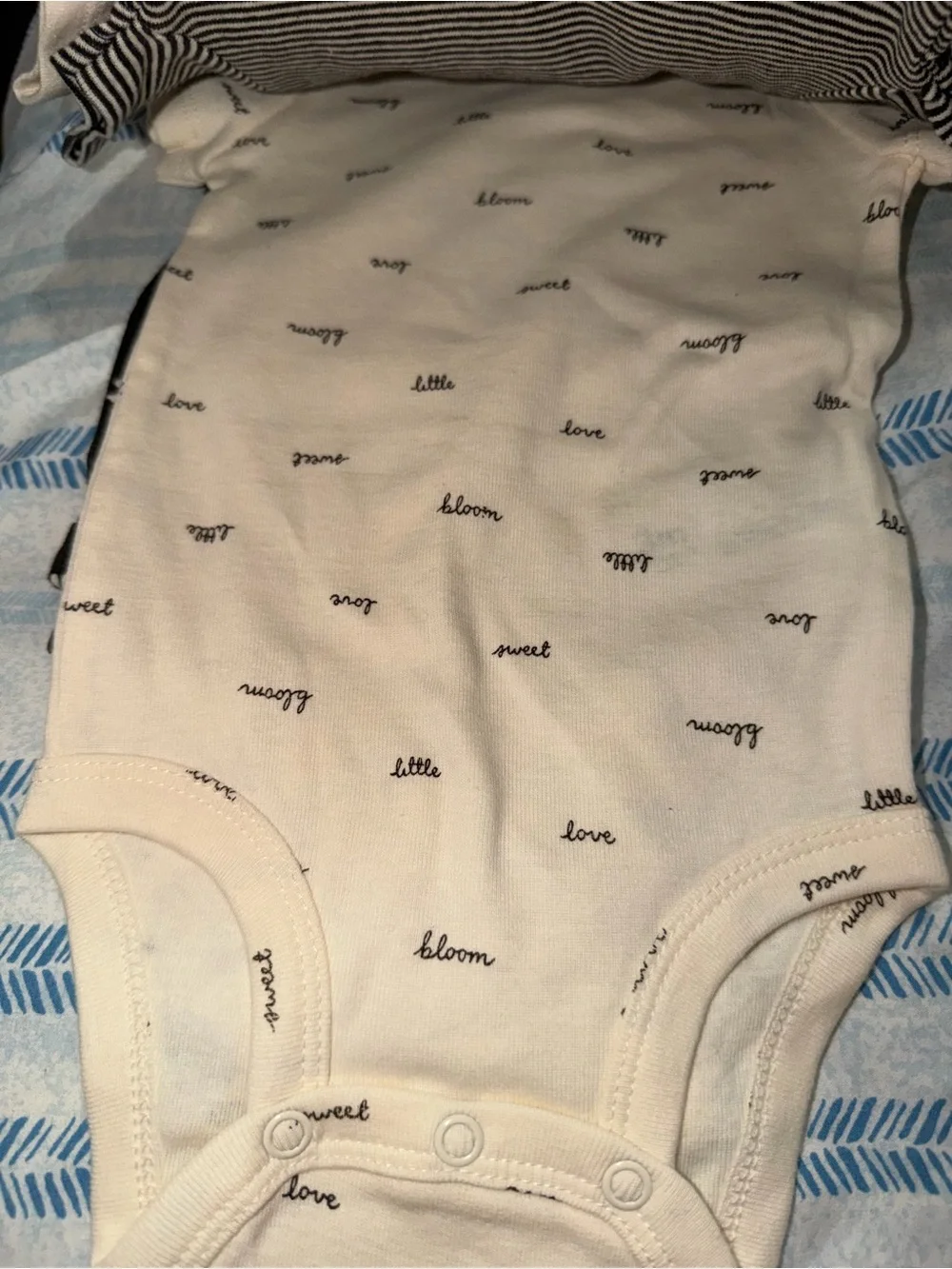 Carters cream cotton