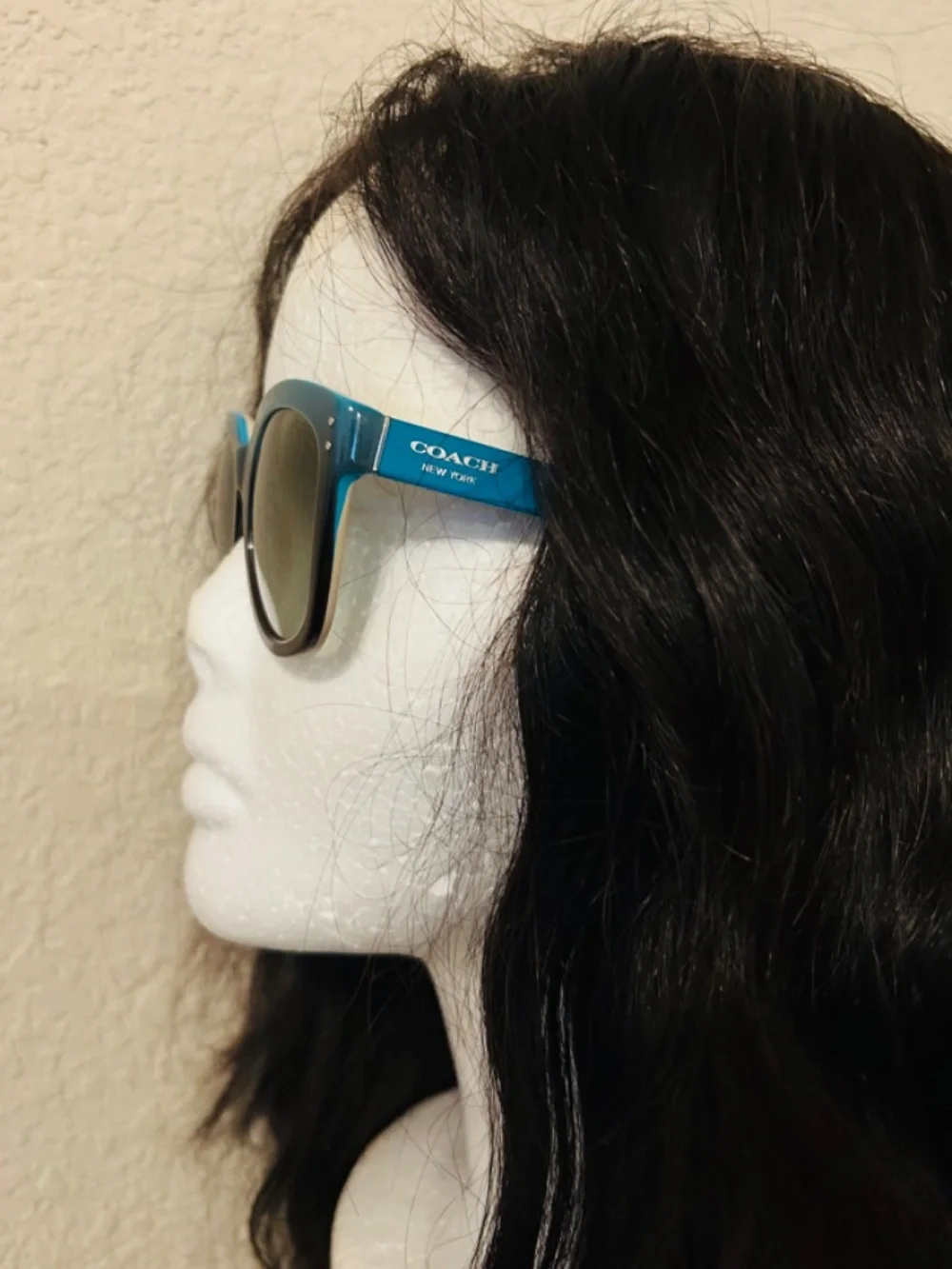Coach Turquoise Gradient Casey Sunglasses