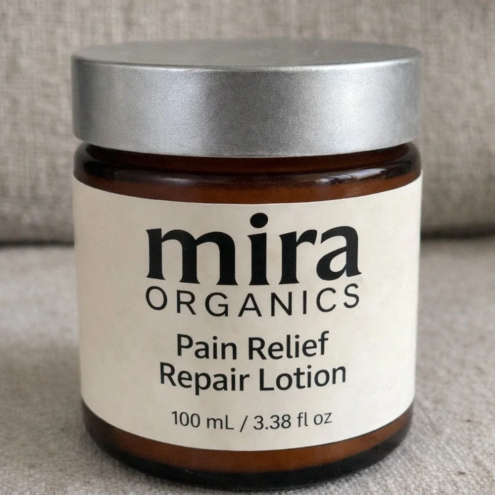 Mira Organics Pain Relief Repair Lotion 100ml Muscle Joint Nerve Support Cream
