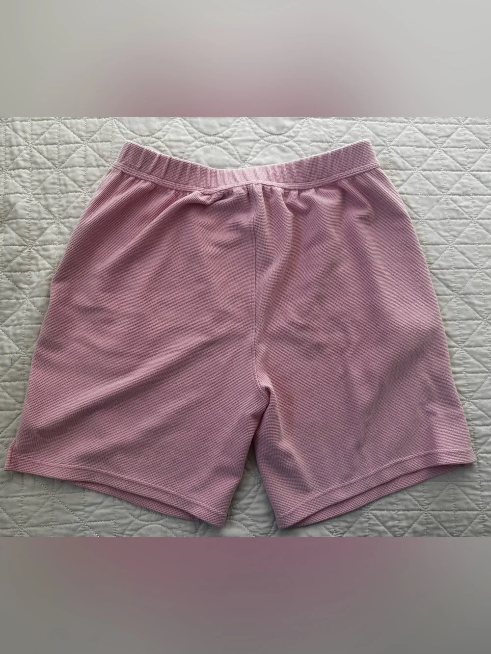 Jambys Waffle Knit Lounge Shorts Bundle Pink Purple