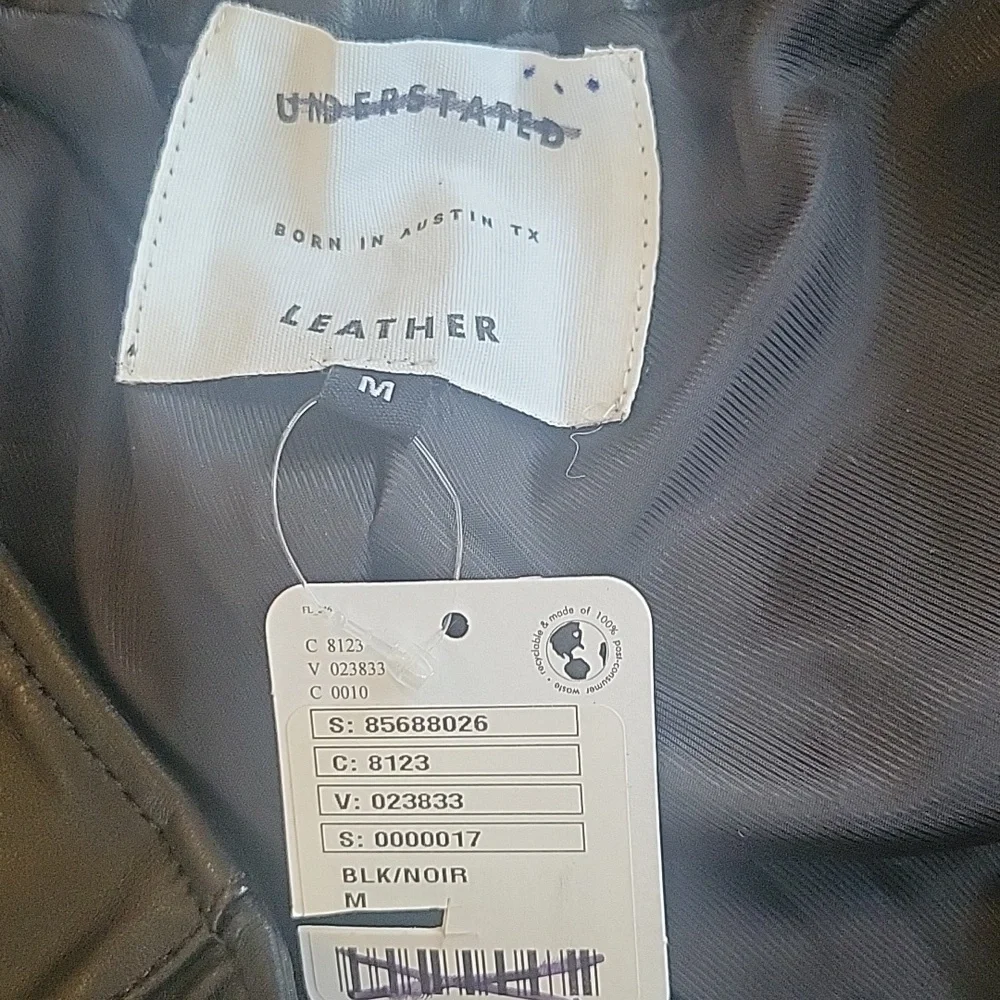 Free People understated leather