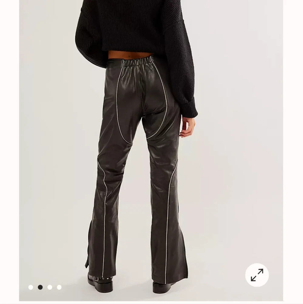 Free People understated leather