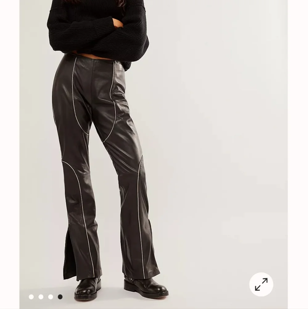 Free People understated leather