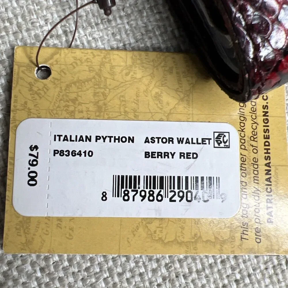 Patricia Nash new tags