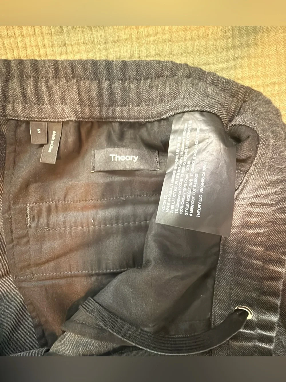 Theory men jogger