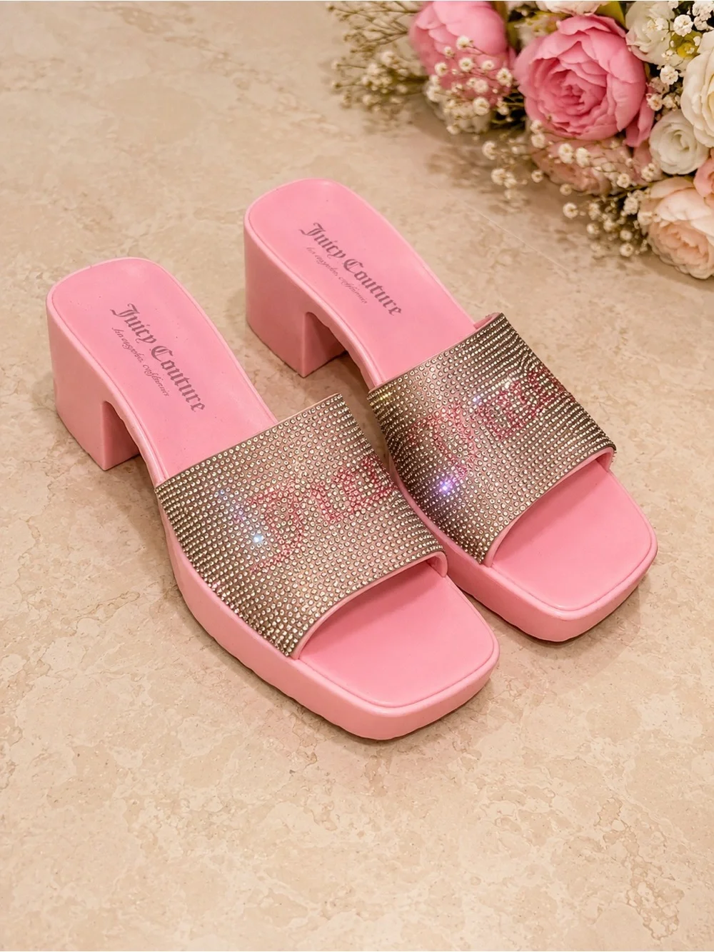 Juicy Couture sparkling crystal