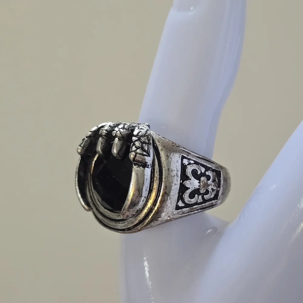 Vintage bold silver