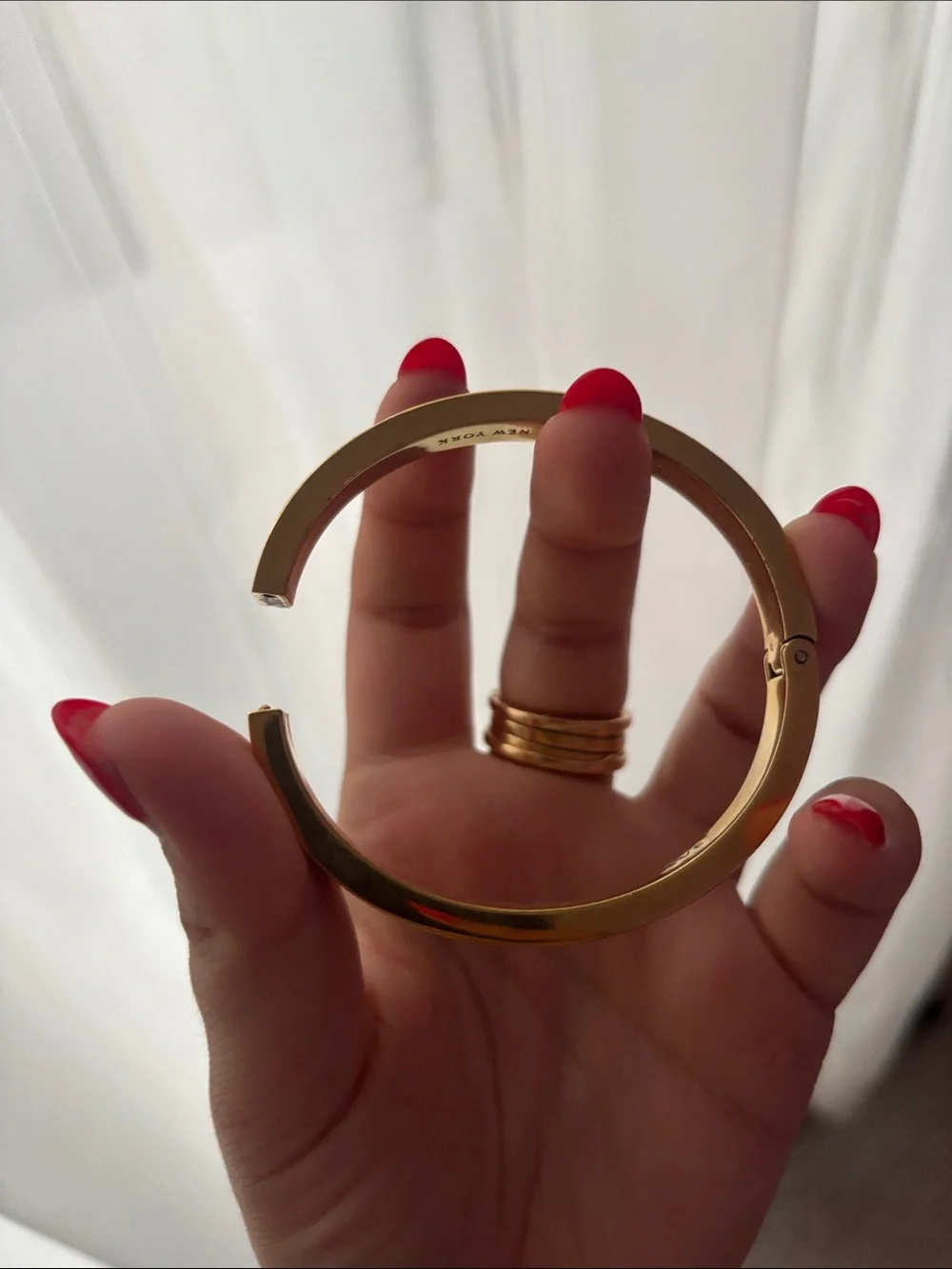kate spade sleek gold