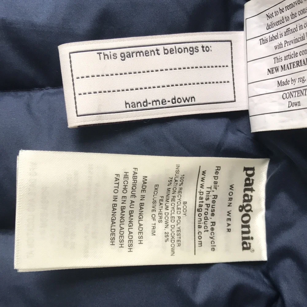 Patagonia down puffer