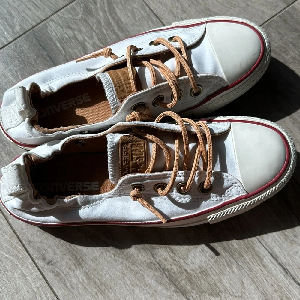Converse Chuck Taylor All Star Shoreline Slip shoes - biscuit with tan laces