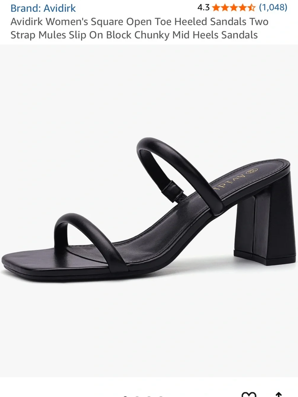 N/A black platform