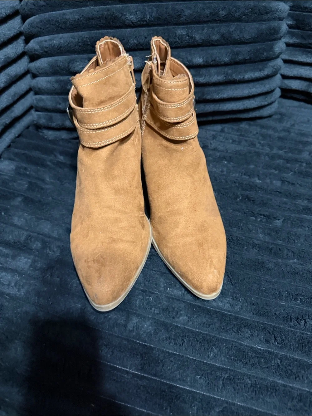 St. Johns Bay suede ankle