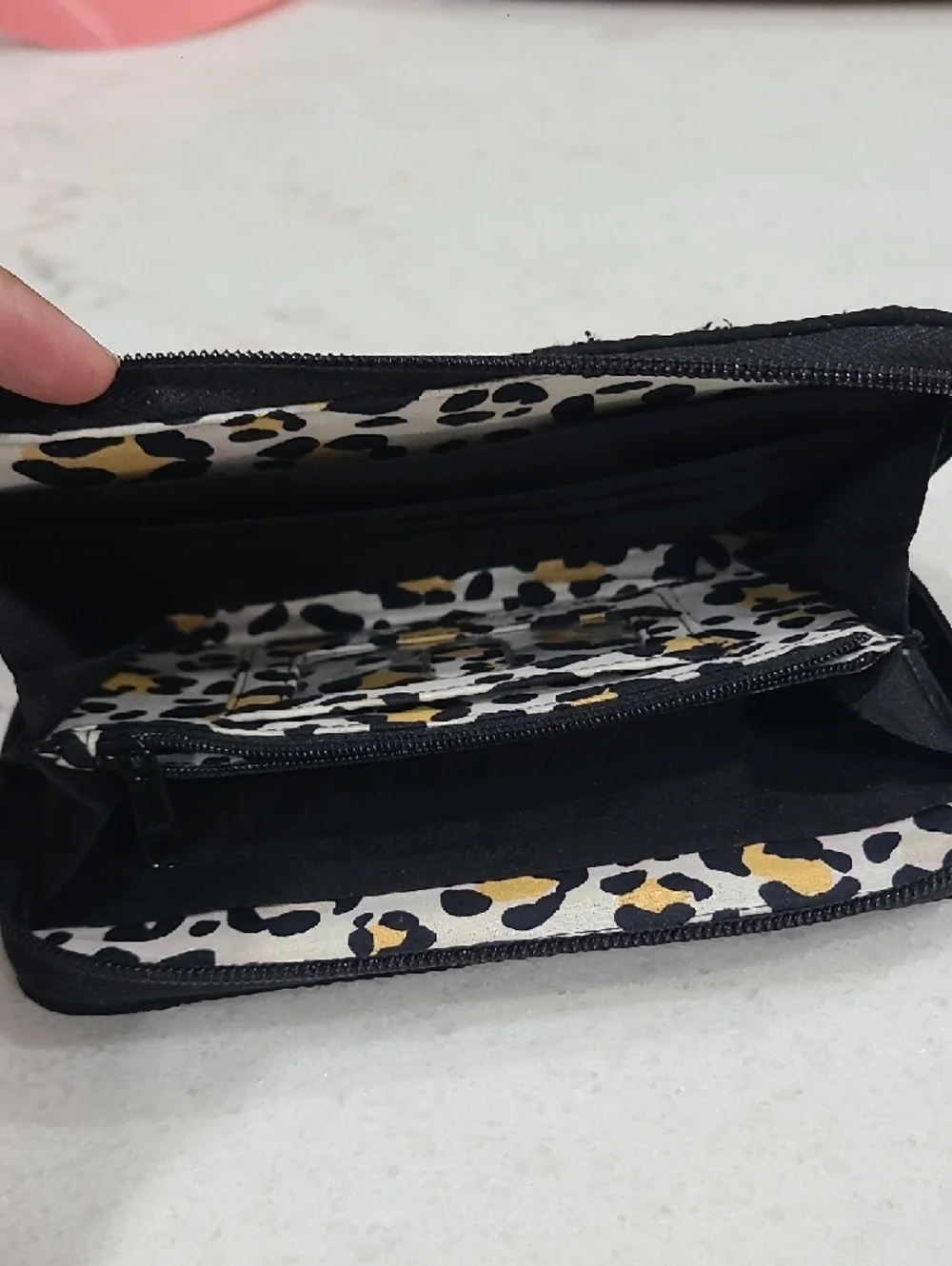 Vera Bradley quilted zip