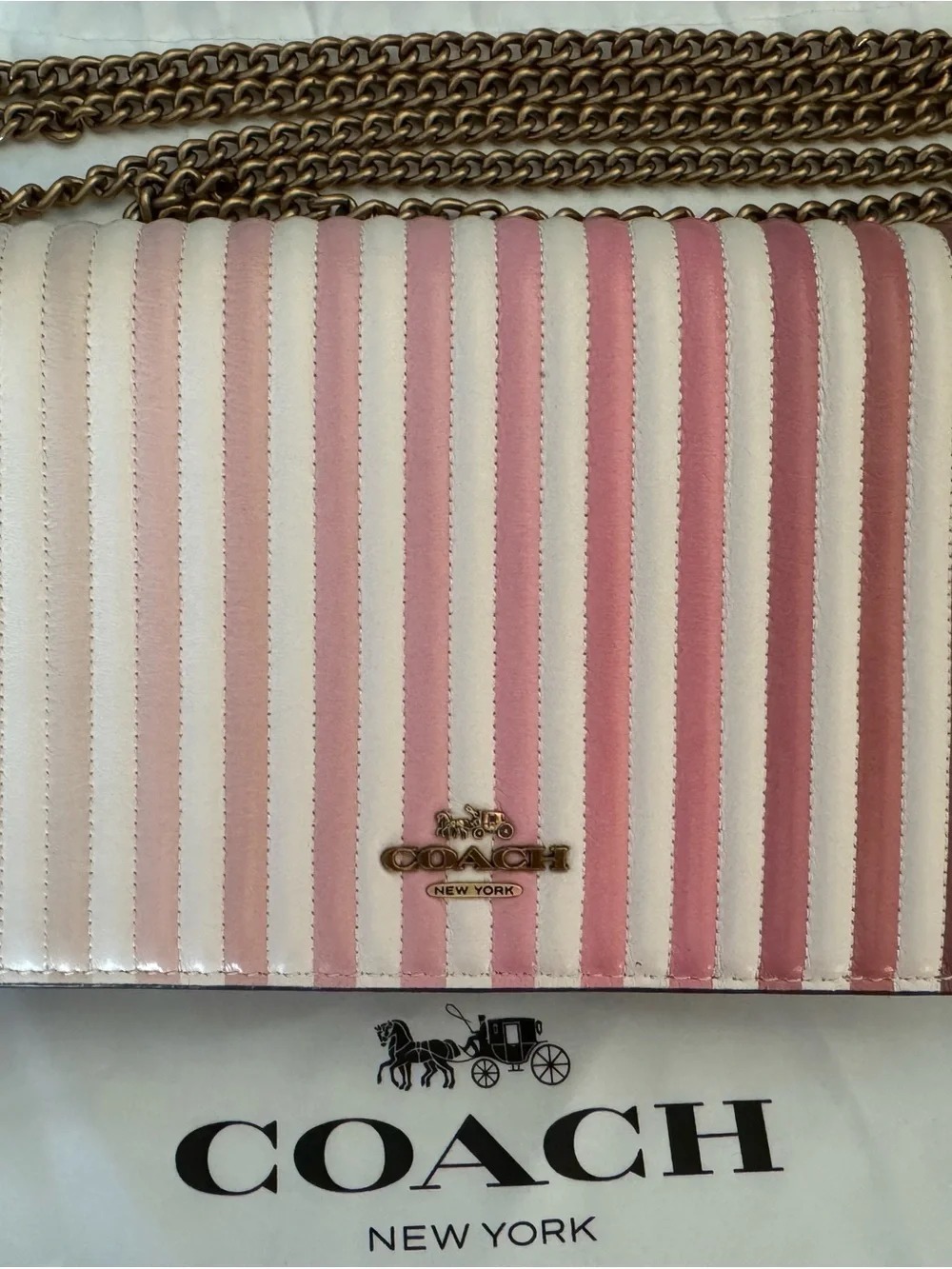 Coach ombré quilting