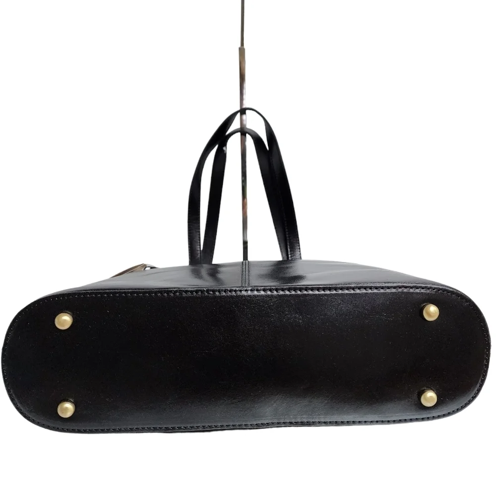 PATRICIA NASH LEATHER COLORBLOCK BRADEN TOTE