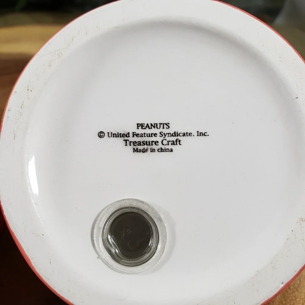 Peanuts ceramic woodstock