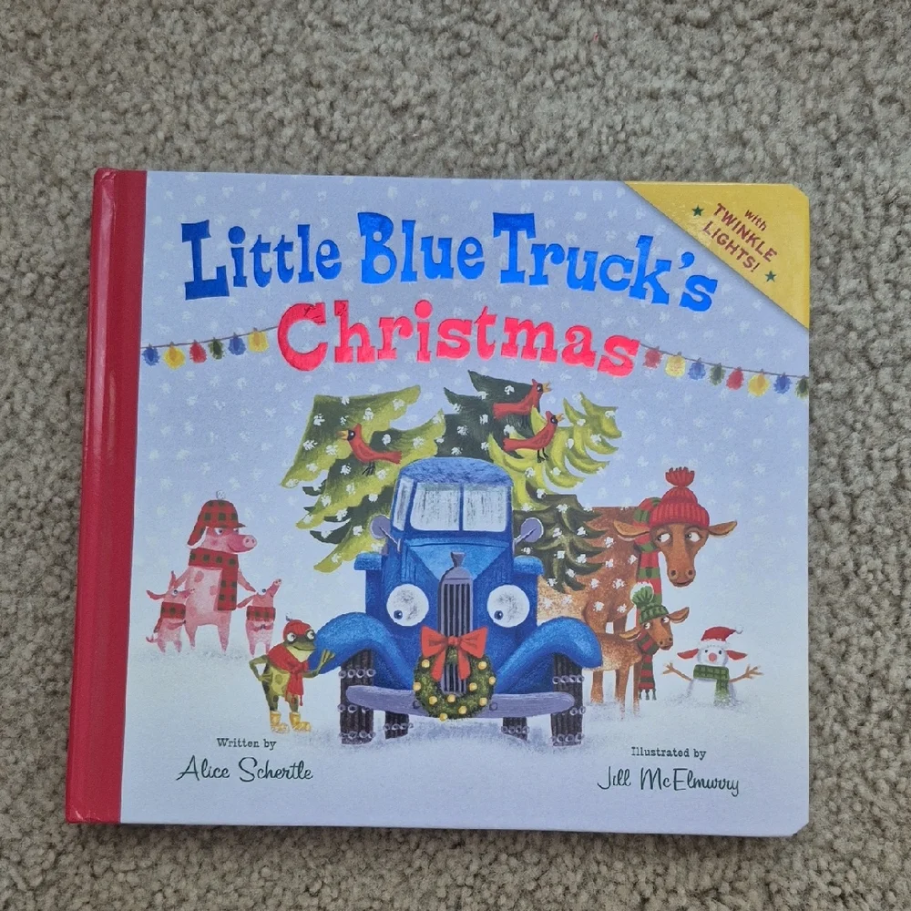 's Christmas Board Book - Blue