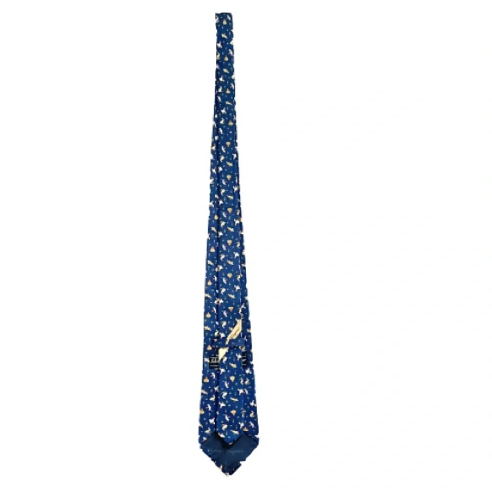 Salvatore Ferragamo Animal Bunny chicken Hedgehog Men’s Neck Tie