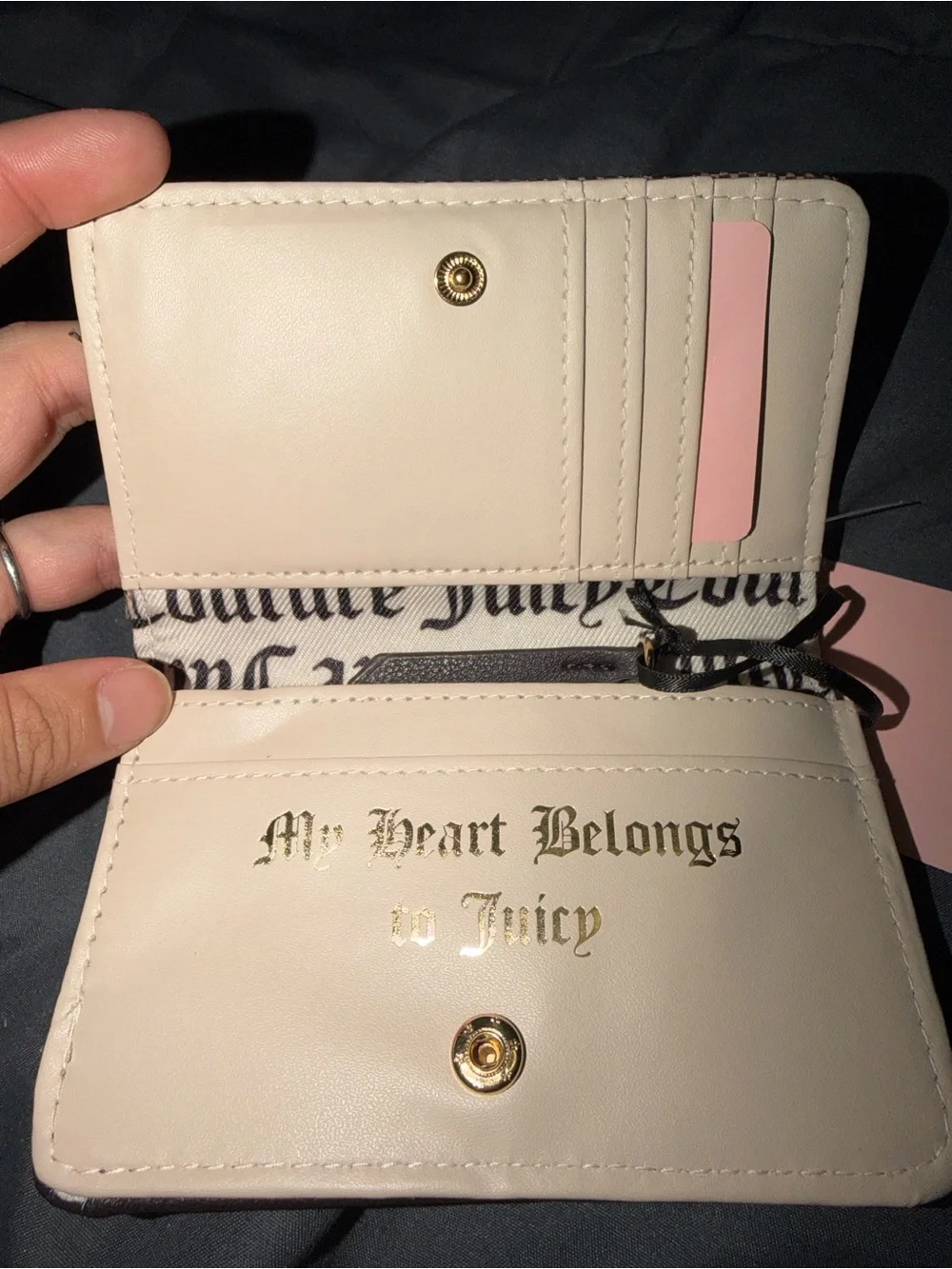 Juicy Couture monogram canvas