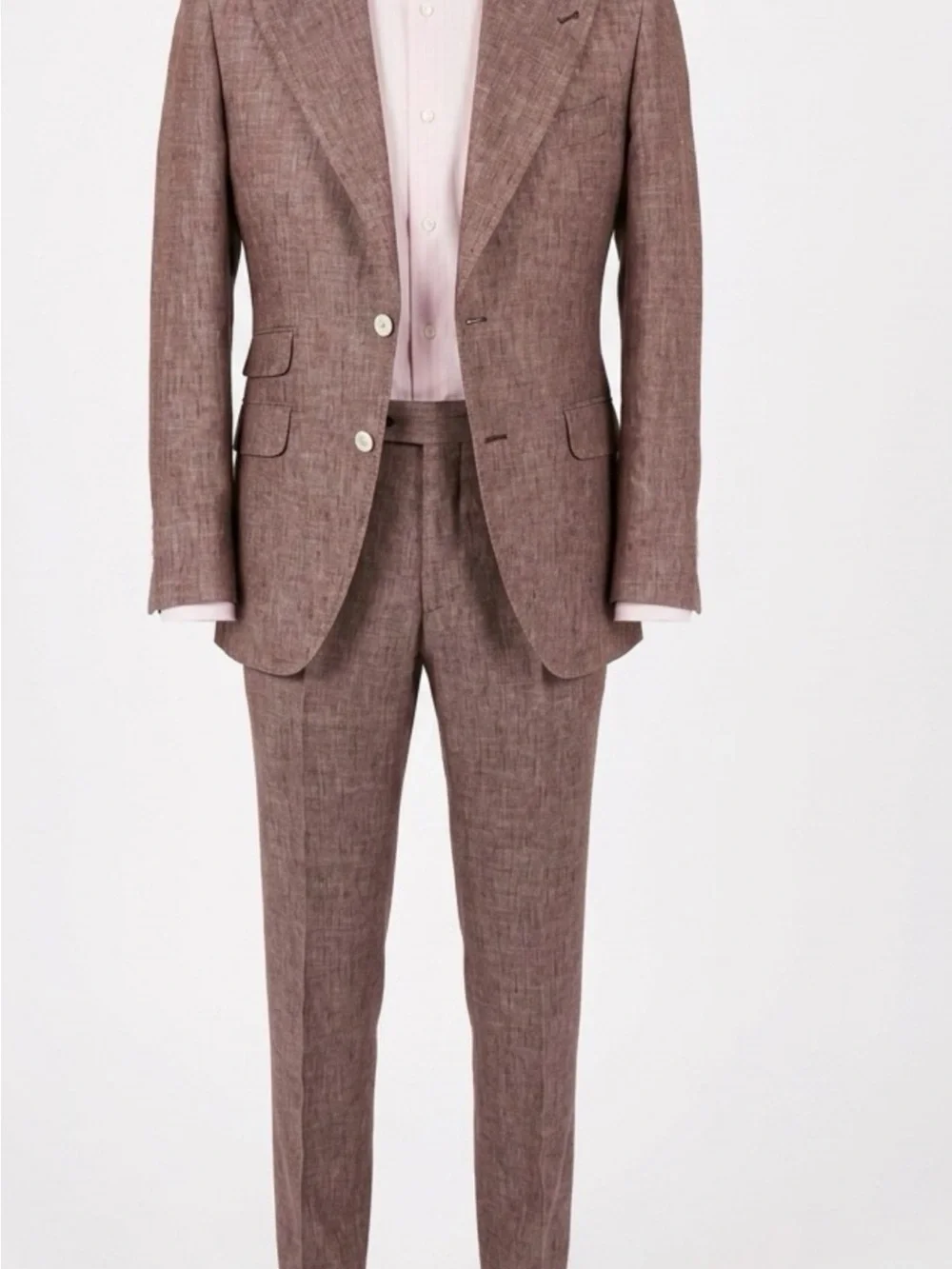 N/A brown linen