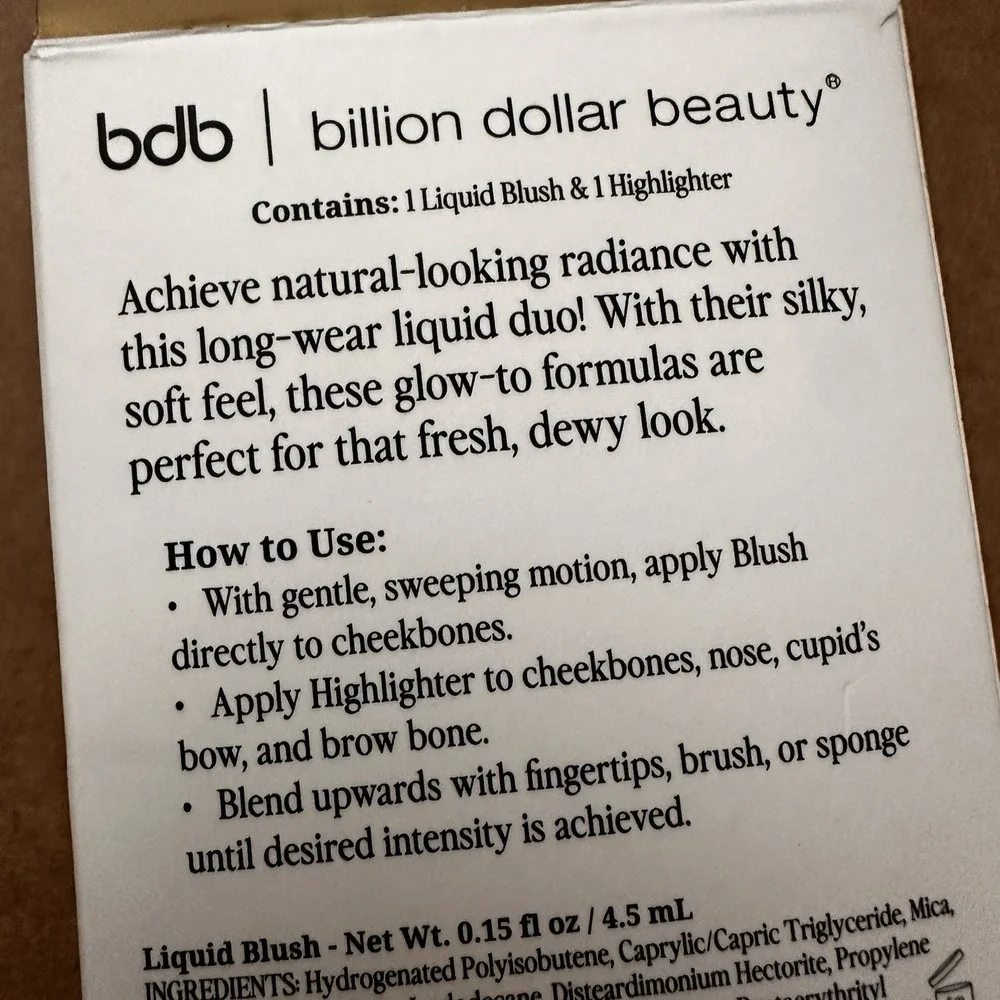 bdb liquid blush