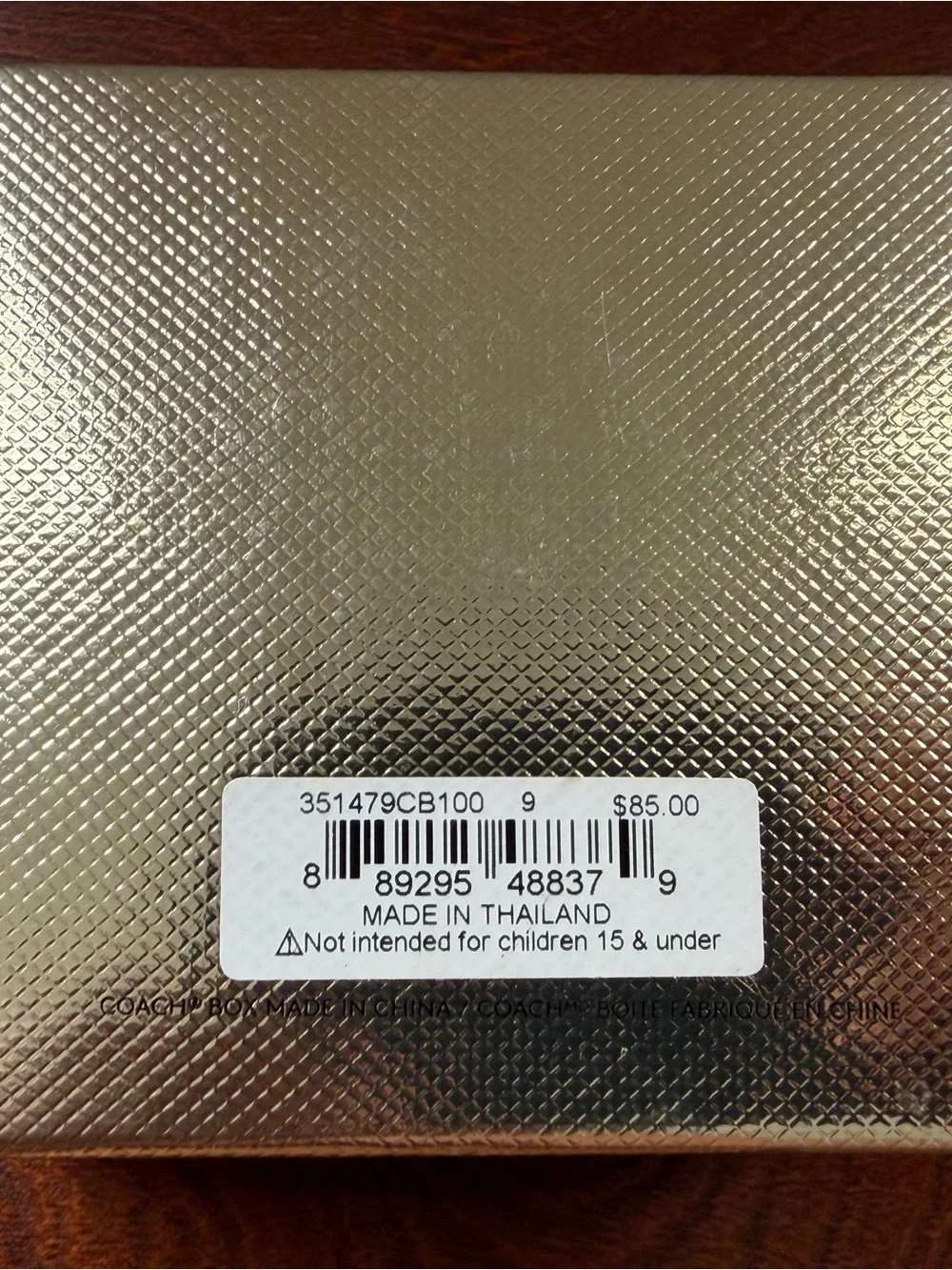 Coach items are