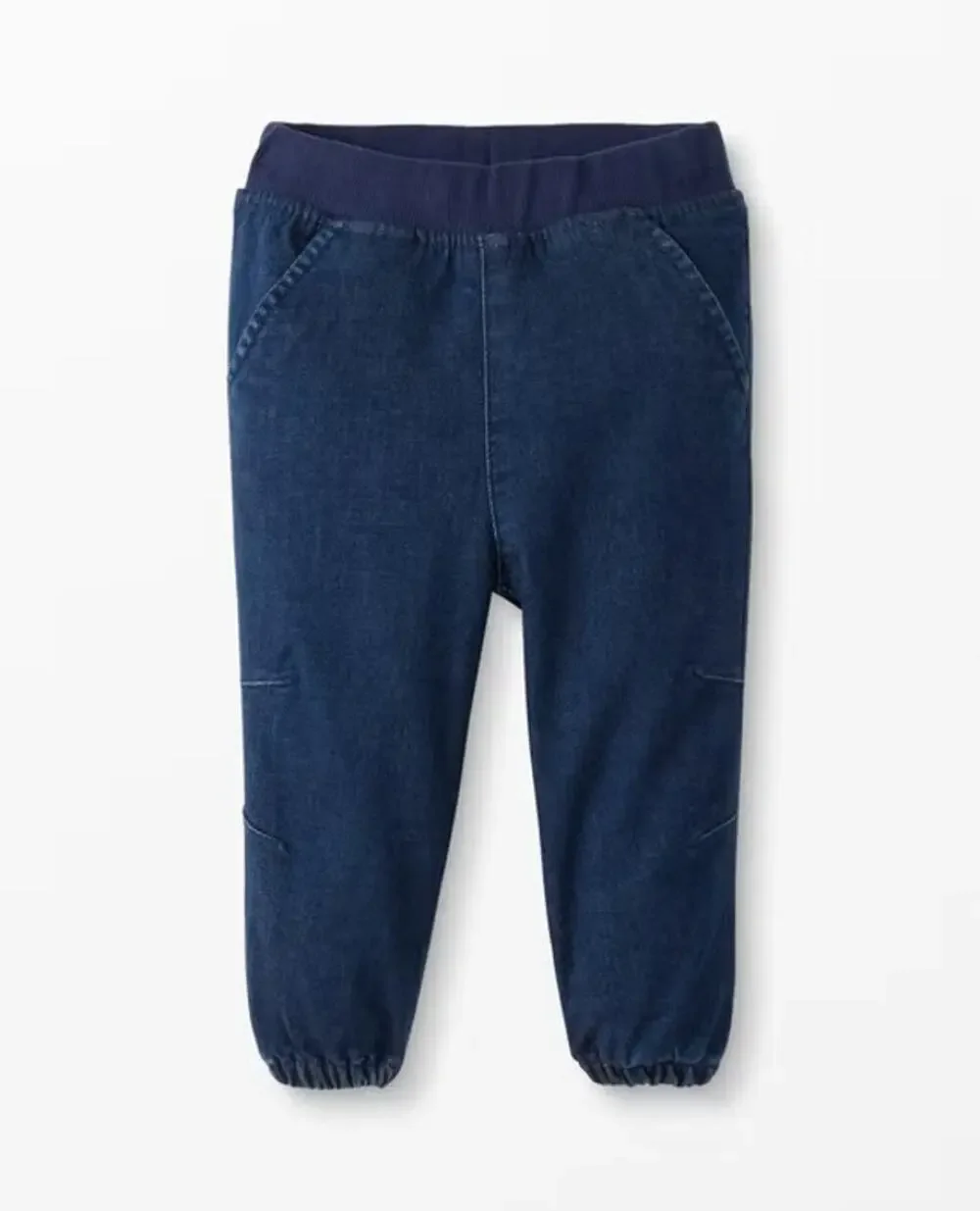 Hanna Andersson 2T Baby Stretch Denim Joggers