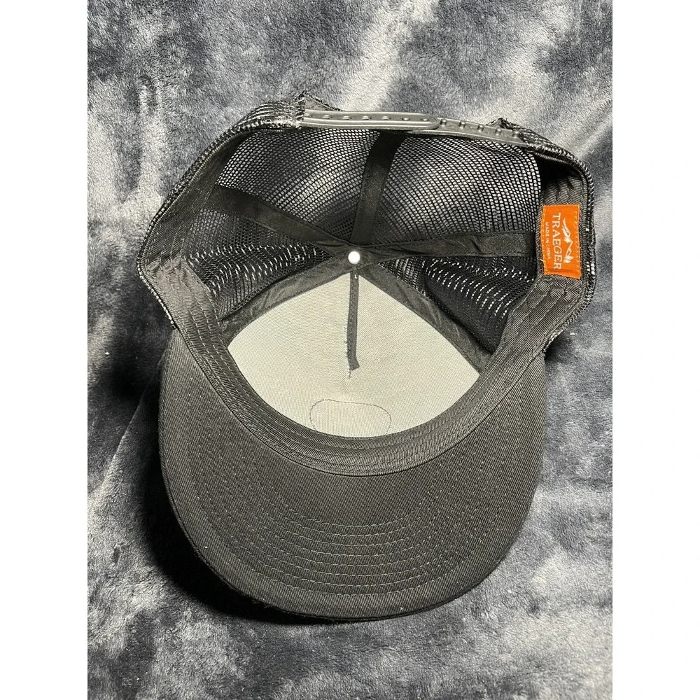 Traeger Grills Black Snapback Mesh Trucker Shop‎ Class Hat Cap