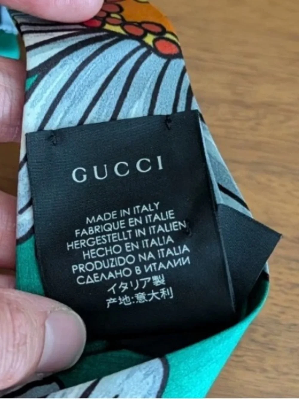 Gucci silk blooms