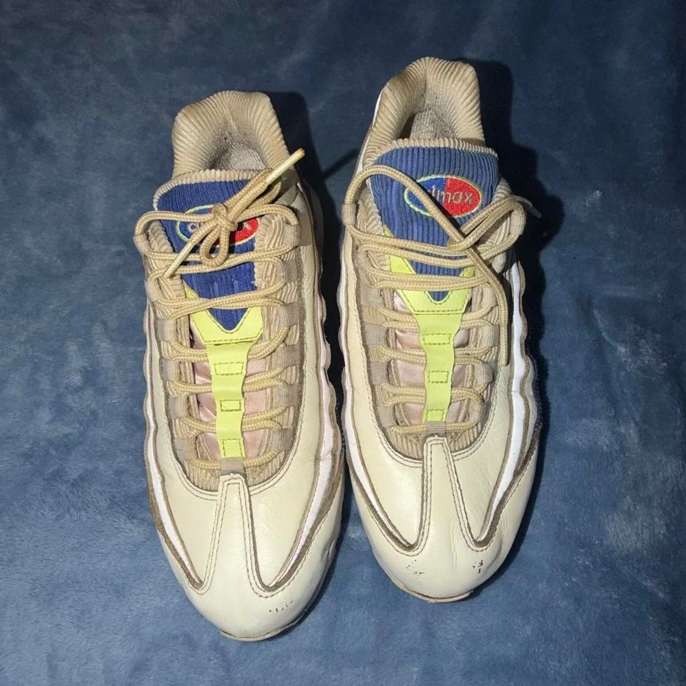 Nike Women Air Max 95 SE Corduroy Panache Sail Artic Pink Shoe Size 9.5