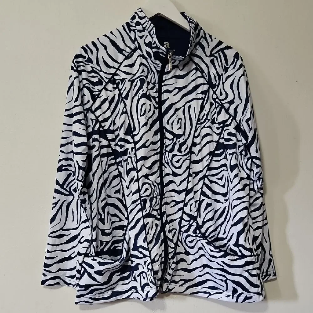 Zebra Print Women's Jacket