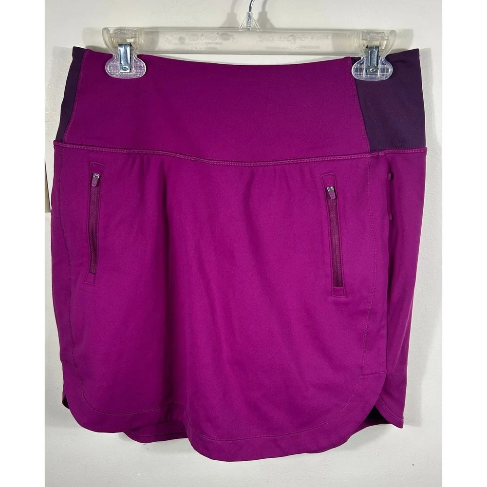 Athleta Fairway Golf Skort M Fuchsia Activewear 18