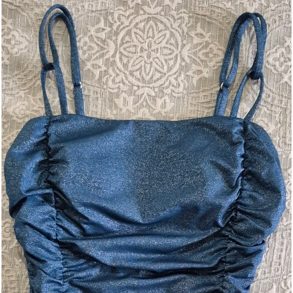 Cupshe blue glitter