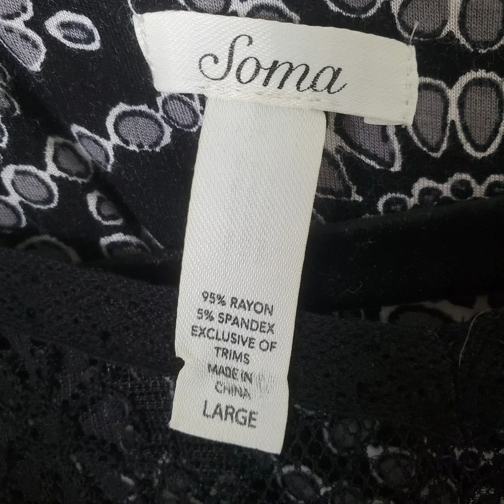 Soma black gray