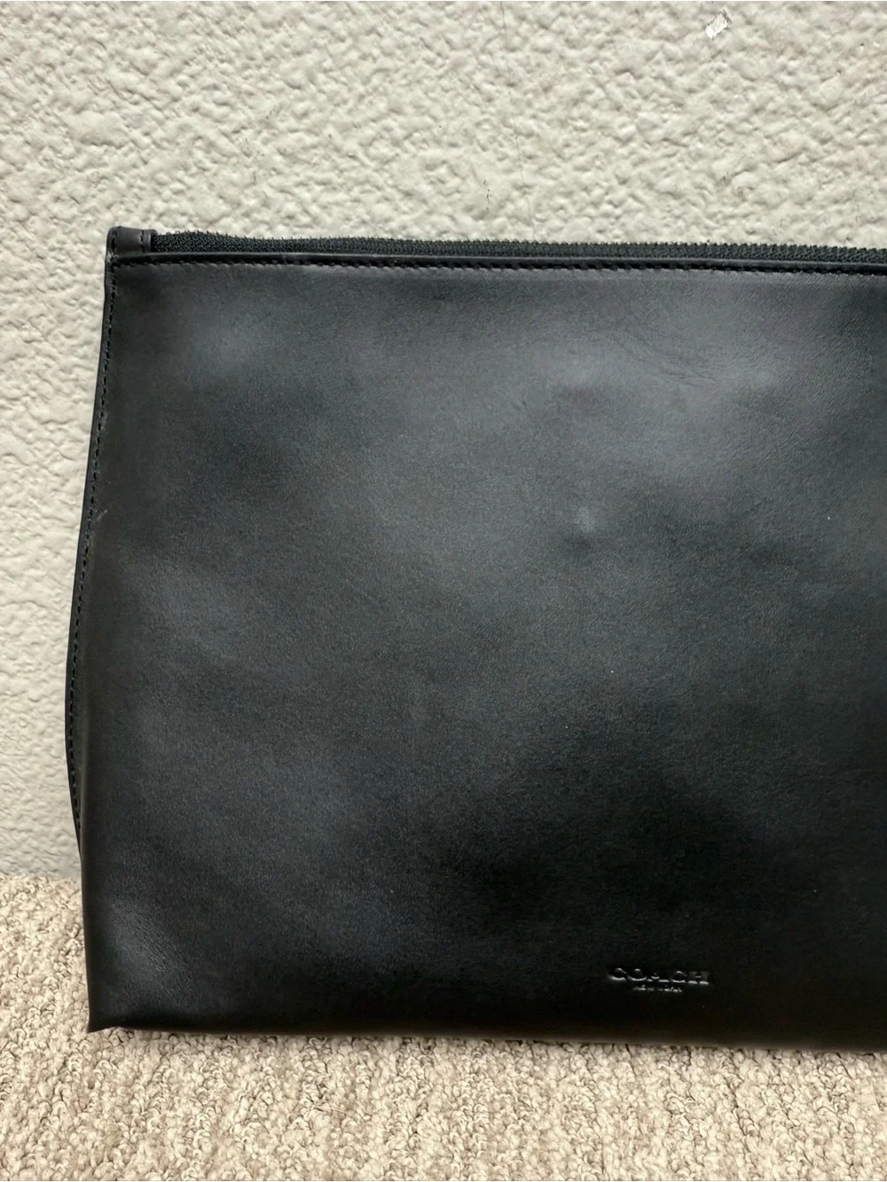 Coach wristlet pouch