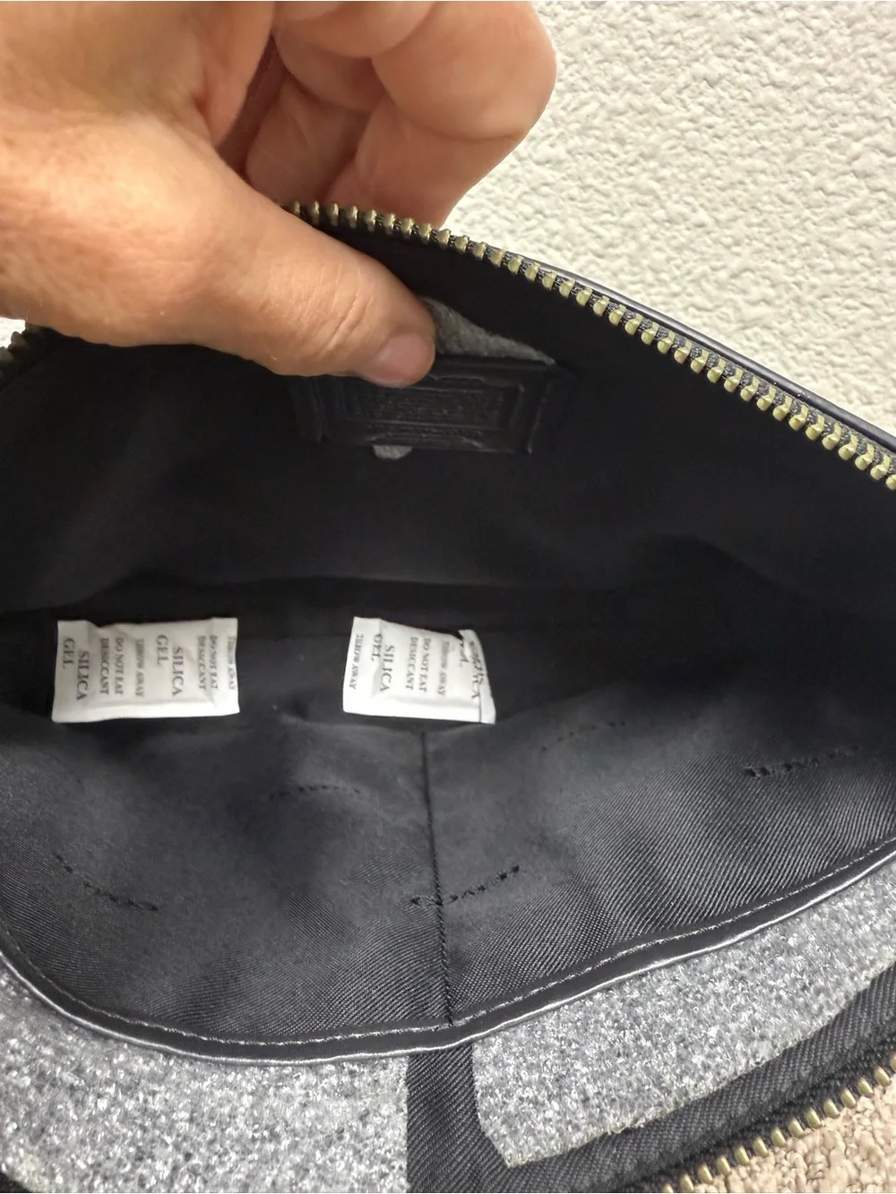 Coach wristlet pouch