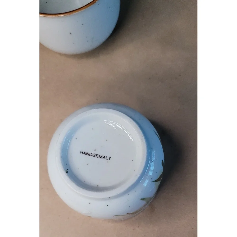 handgemalt ceramic tea