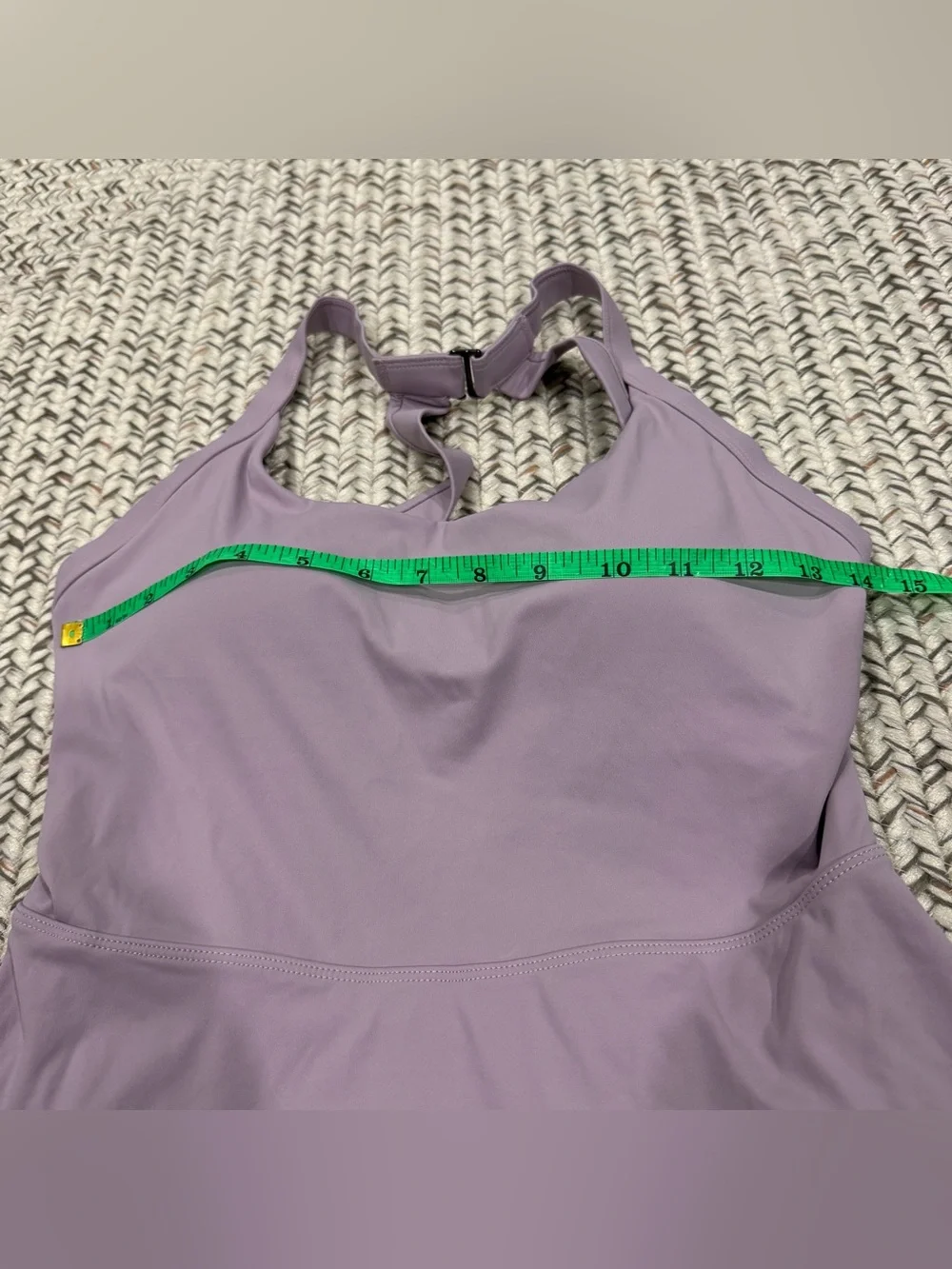 NWOT Halara Purple Backless Twisted Active Dress