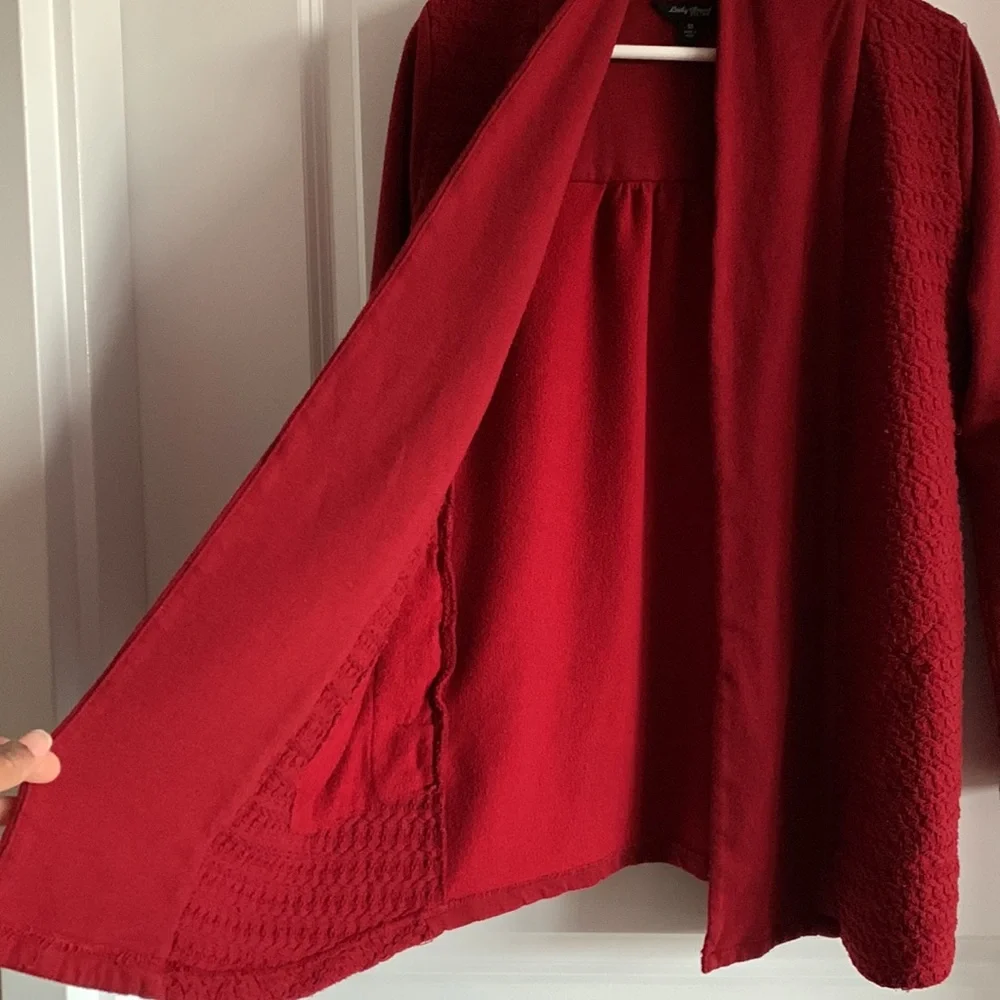 Lucky Brand pilling burgundy