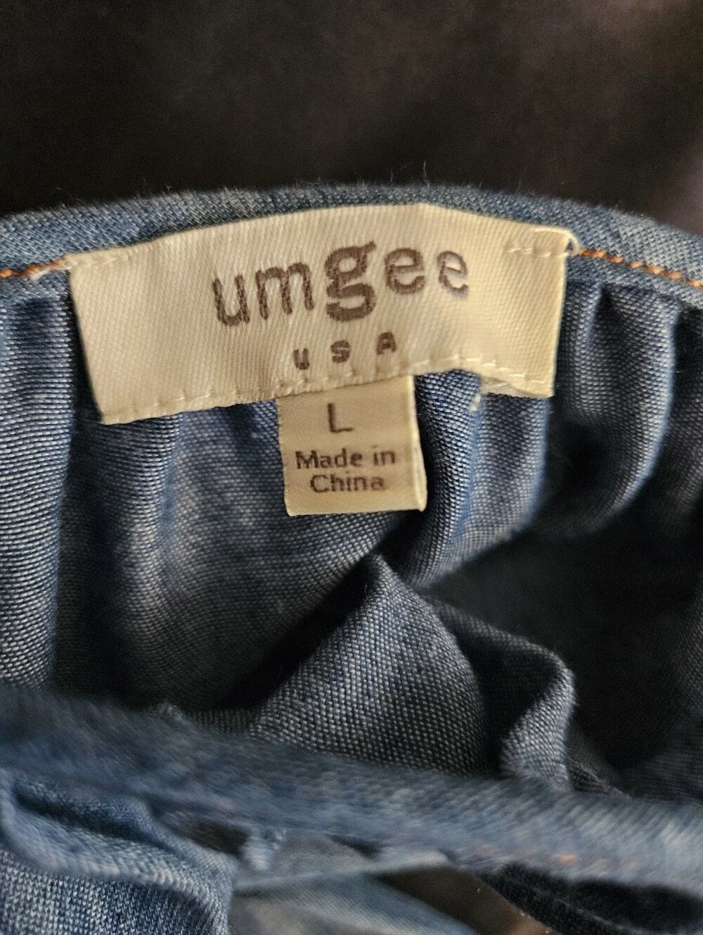 Umgee lightweight chambray