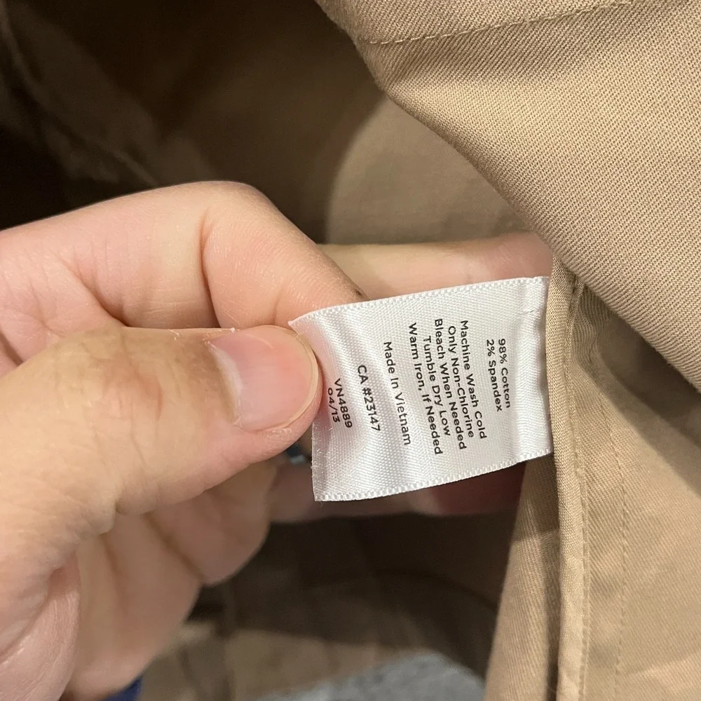 Talbots morning missed khaki