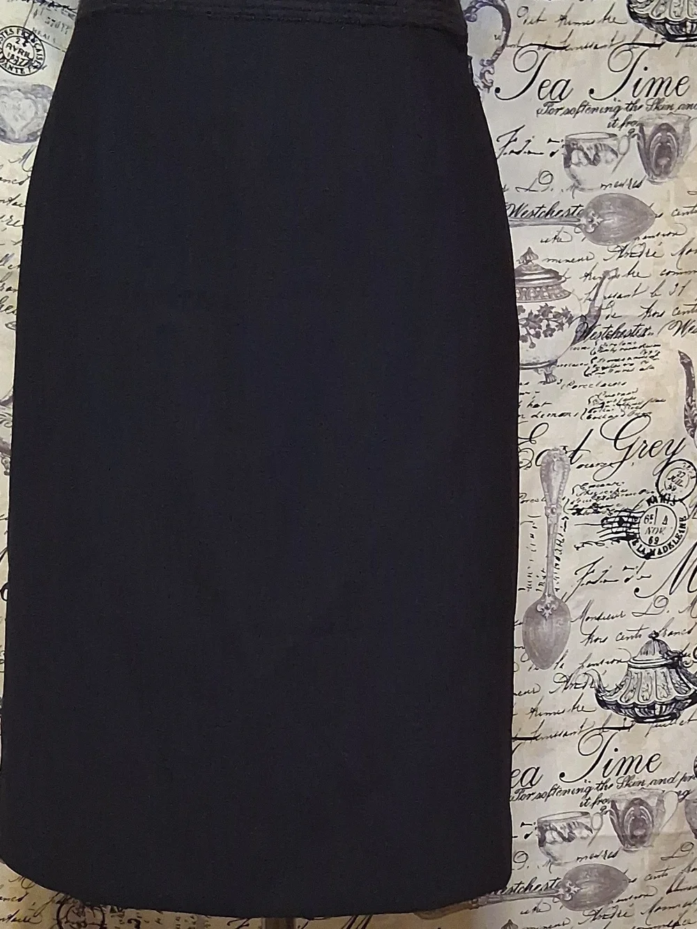 Authentic Tory Burch Navy Women's Pencil Skirt