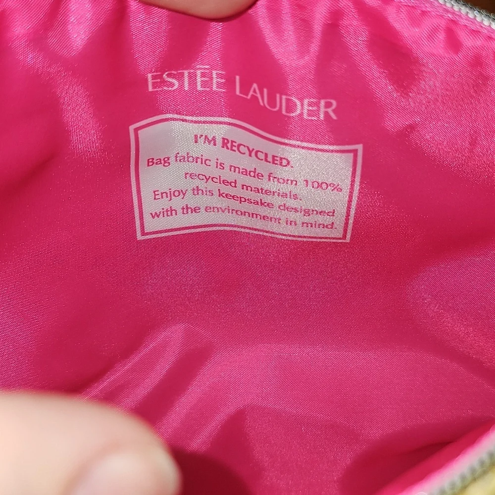 Estee Lauder makeup bag