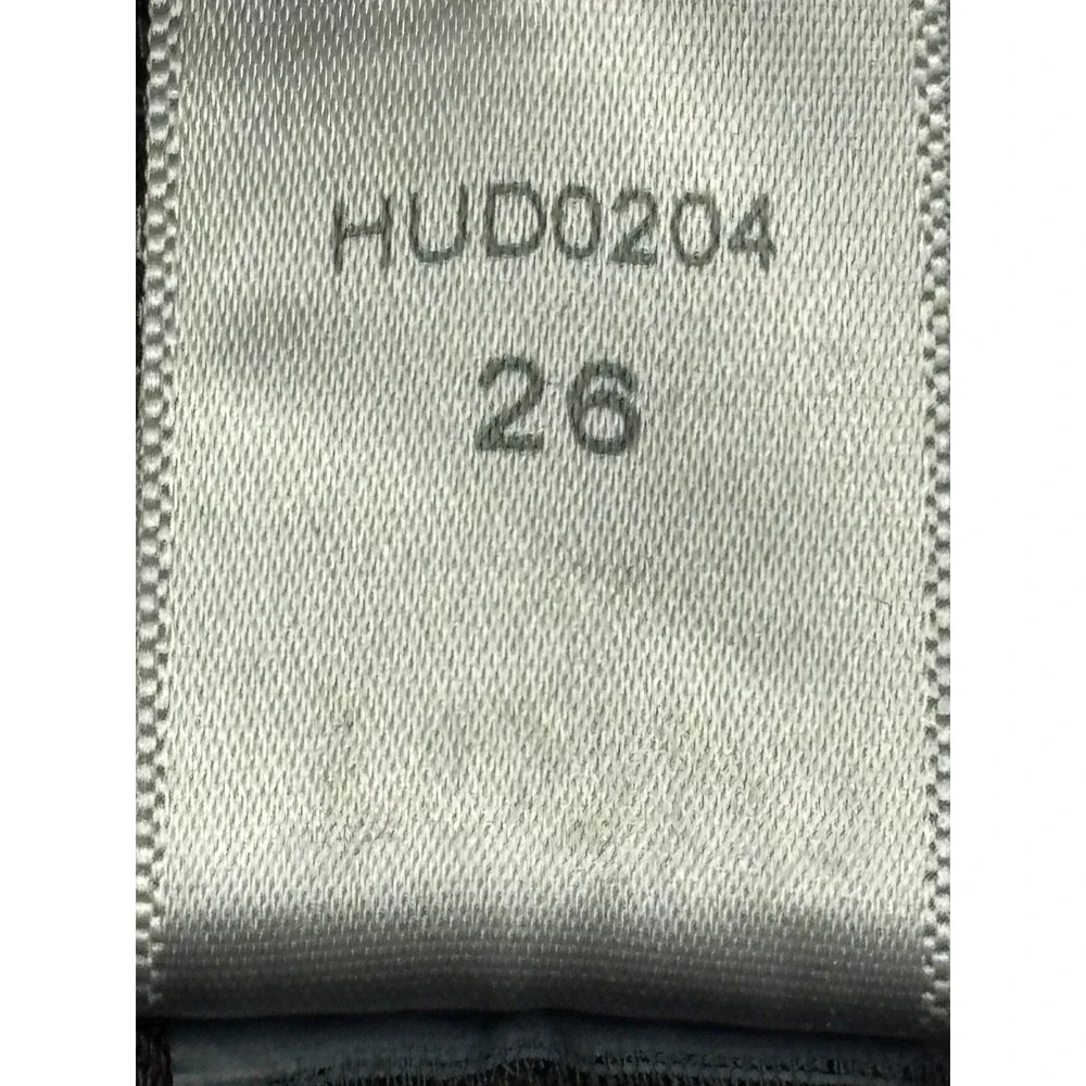 Hudson Krista Ankle Super Skinny Jeans Black Size 26 NWA407ZHE‎ Low Rise Denim