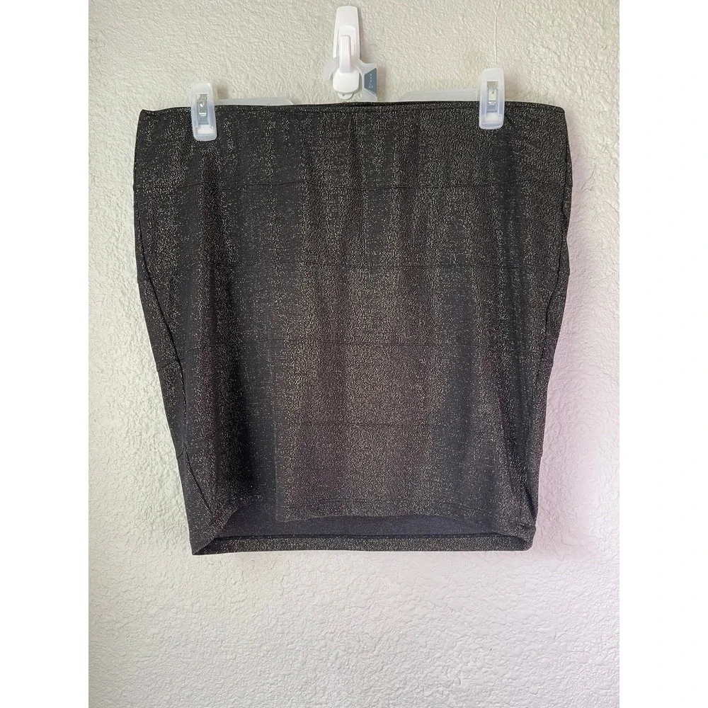 Torrid Metallic Mini Skirt Sparkle‎ Party Plus Size