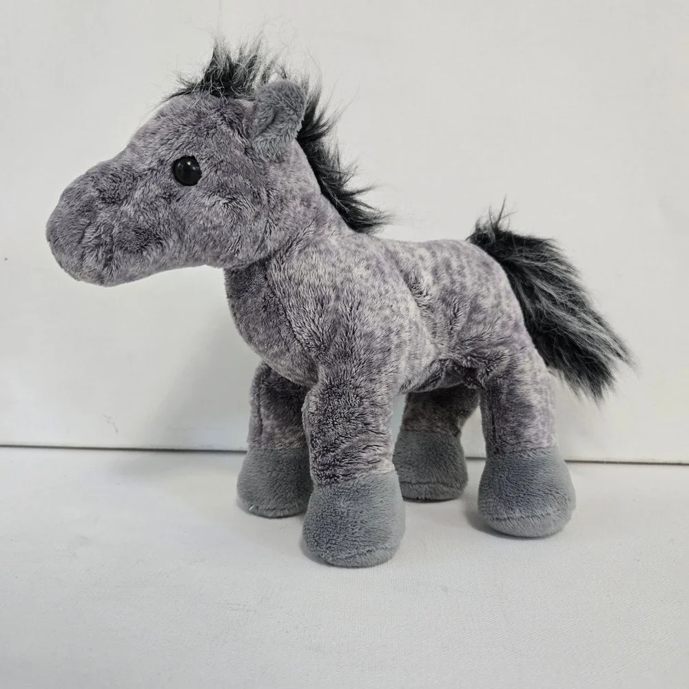 Webkinz‎ Ganz Gray Arabian Horse Plush Toy Small Stuffed Animal