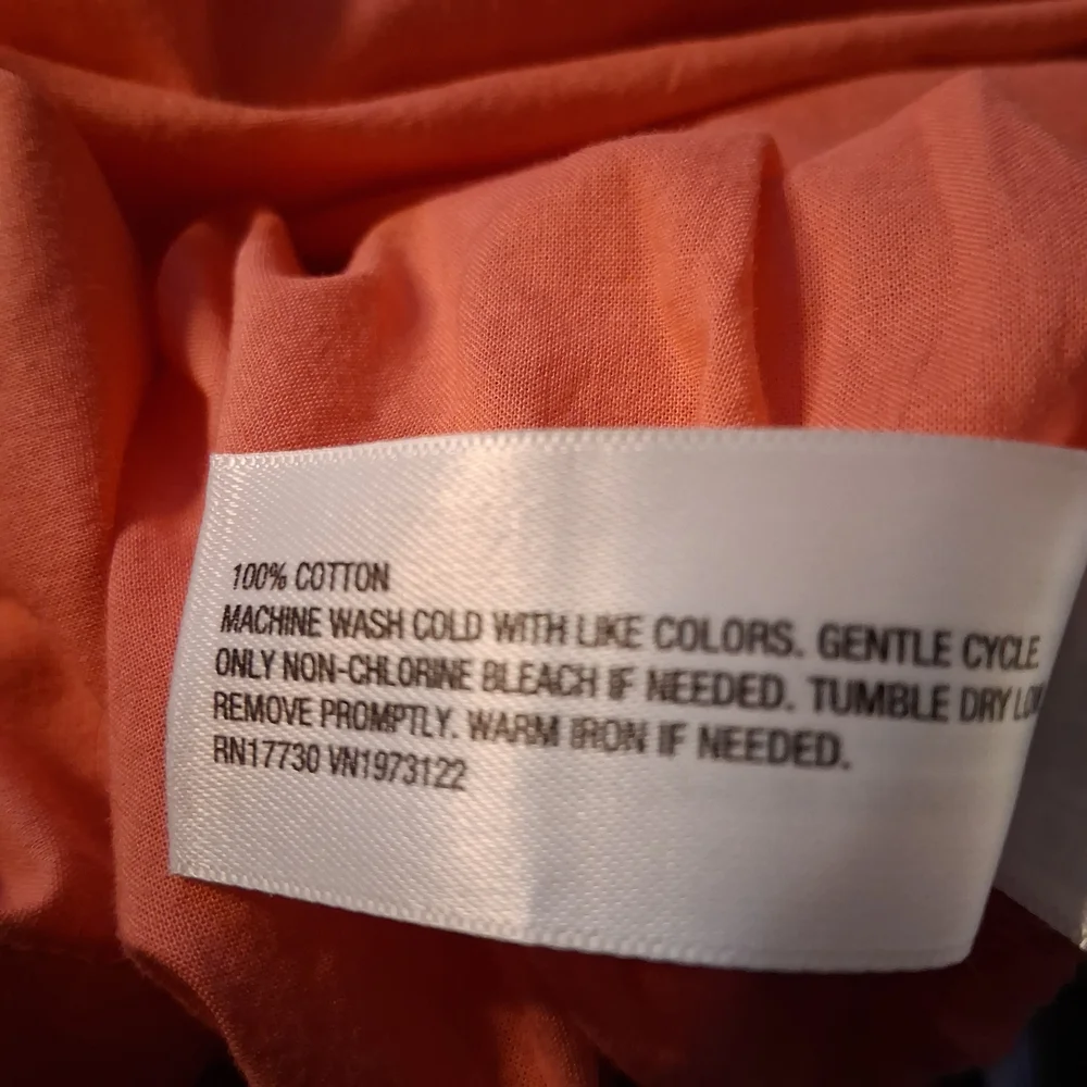 Coral Button-Up Shirt
