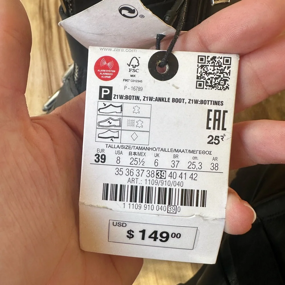 Zara new tags